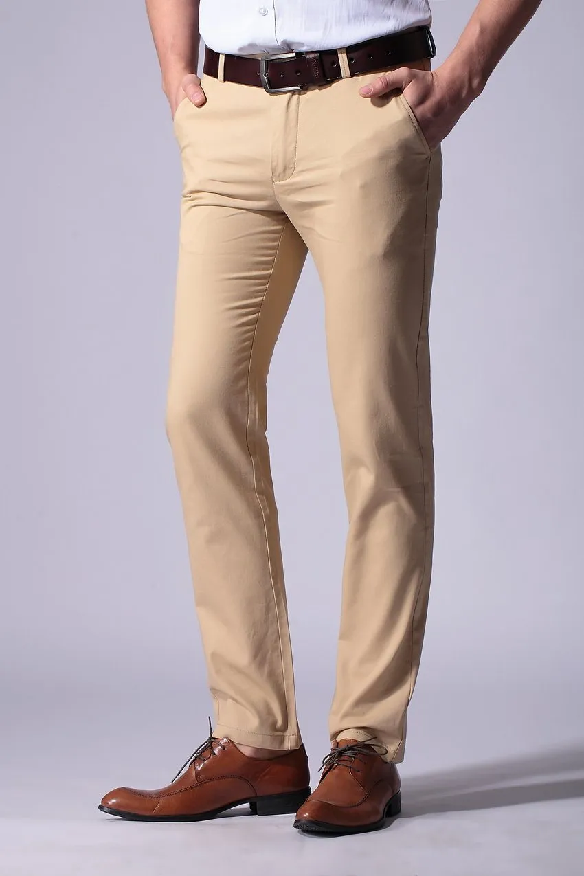 West Louis Casual Fashion Classic Trousers