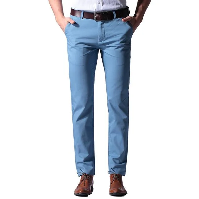 West Louis Casual Fashion Classic Trousers