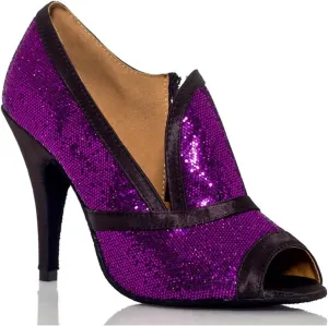Womens Glitter Dance Shoes Latin Ballroom Dancing Sandals Y001