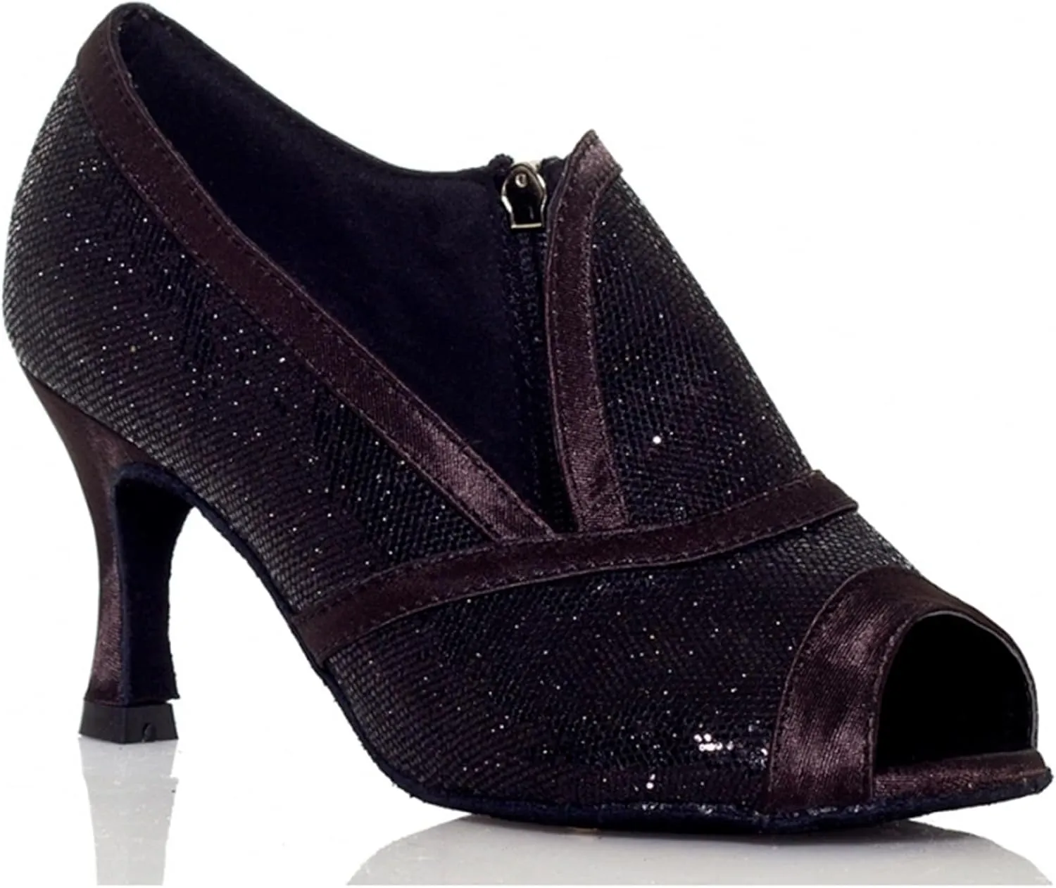 Womens Glitter Dance Shoes Latin Ballroom Dancing Sandals Y001