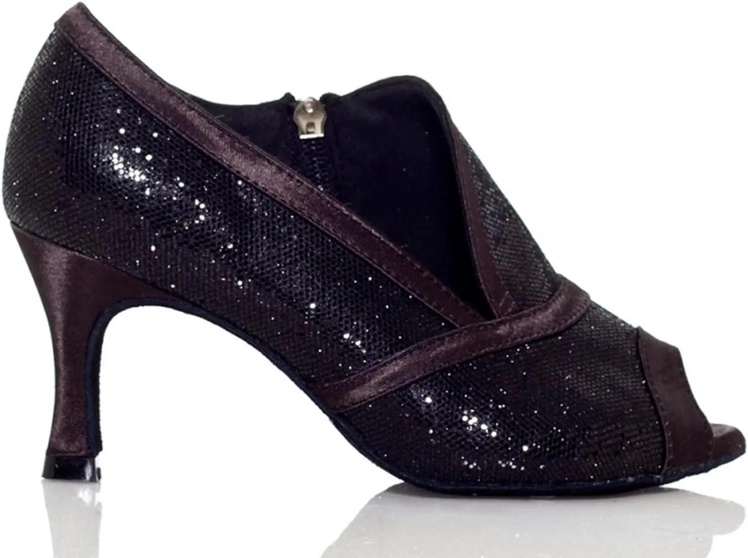 Womens Glitter Dance Shoes Latin Ballroom Dancing Sandals Y001